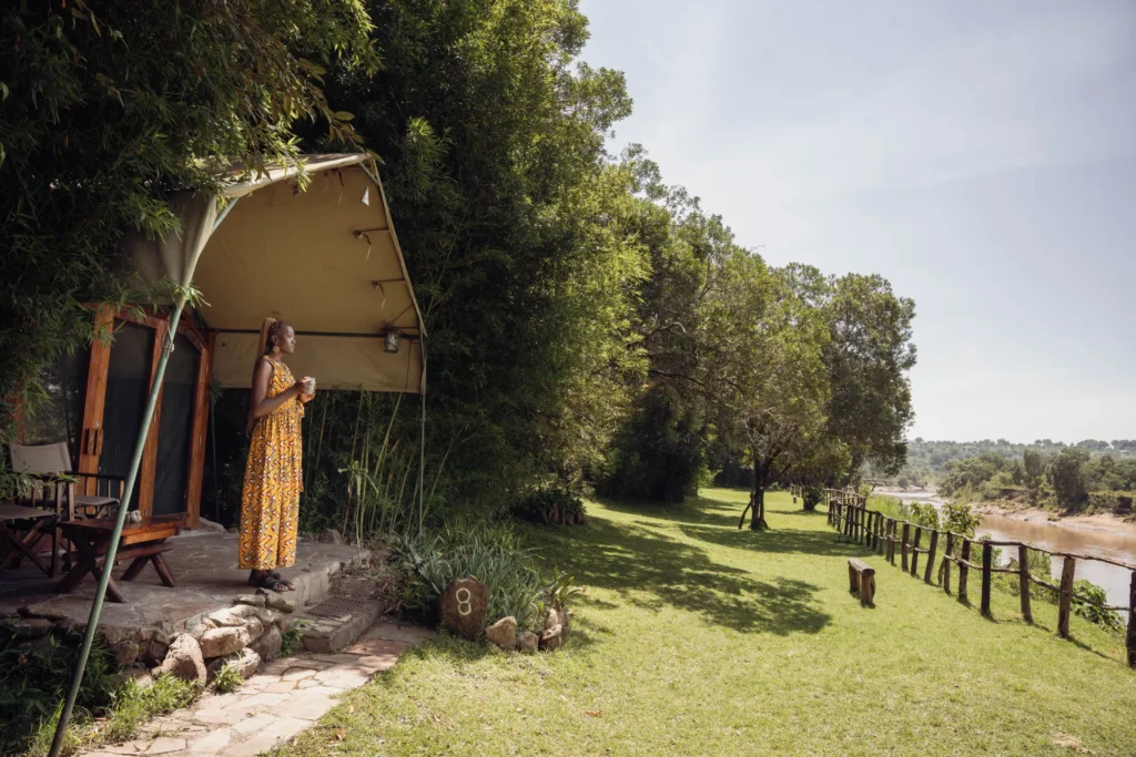 Mara River Camp - Superior Room Riverside Escape